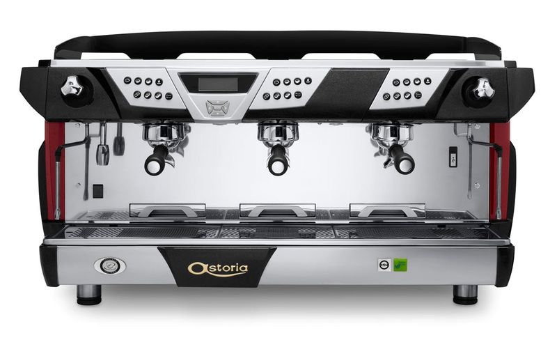 Astoria Plus 4 You Siebträgermaschine mit drei Brühgruppen
