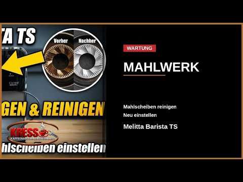 Vorschaubild: Melitta Barista TS: Mahlwerk zerlegen und Mahlscheiben reinigen